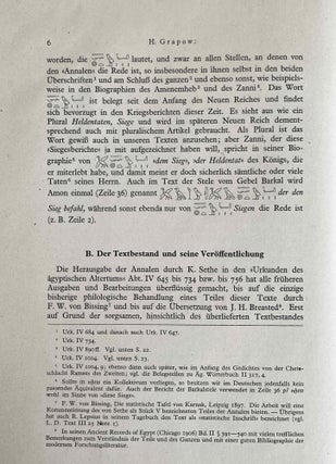 Studien zu den Annalen Thutmosis des Dritten und zu ihnen verwandten historischen Berichten des Neuen Reiches[newline]M0698-07.jpeg