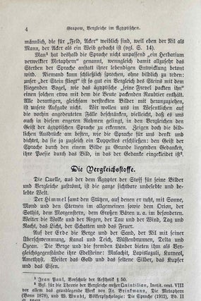 Vergleiche und andere bildliche Ausdrücke im Ägyptischen