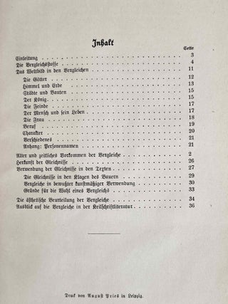 Vergleiche und andere bildliche Ausdrücke im Ägyptischen