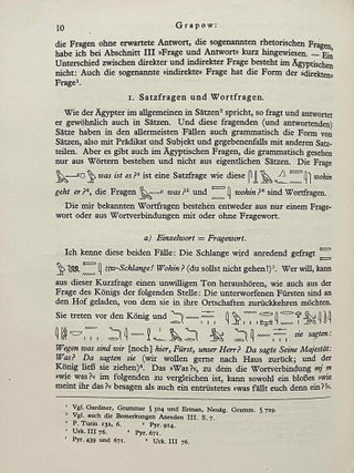 Wie die alten &Auml;gypter sich anredeten, wie sie sich gr&uuml;ssten und wie sie miteinander sprachen. Band I, II, III & IV (complete set)[newline]M0703g-22.jpeg