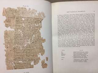 Oxyrhynchus papyri. Vol. I & II. Edited with translations and notes.[newline]M0707a-19.jpg