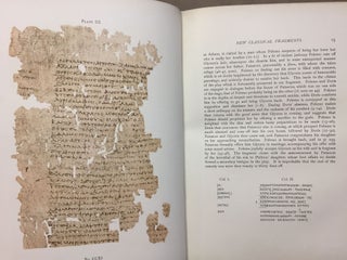 Oxyrhynchus papyri. Vol. I & II. Edited with translations and notes.
