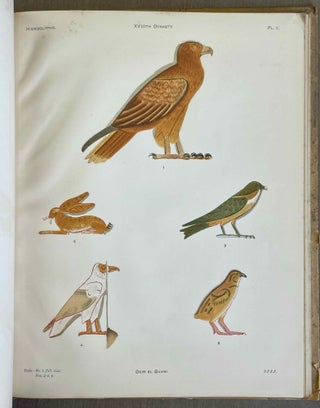 Item #M0718c A collection of hieroglyphs. A contribution to the history of Egyptian writing....