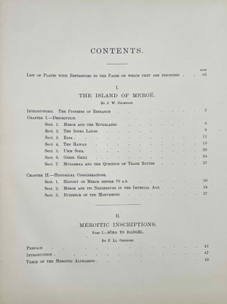 The island of Mero&euml; & Meroitic inscriptions. Part I: S&ocirc;ba to Dang&ecirc;l. Mero&iuml;tic inscriptions.[newline]M0724f-03.jpeg