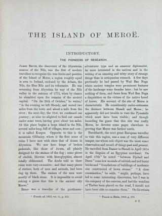 The island of Mero&euml; & Meroitic inscriptions. Part I: S&ocirc;ba to Dang&ecirc;l. Mero&iuml;tic inscriptions.[newline]M0724f-05.jpeg