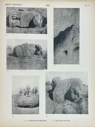 The island of Mero&euml; & Meroitic inscriptions. Part I: S&ocirc;ba to Dang&ecirc;l. Mero&iuml;tic inscriptions.[newline]M0724f-08.jpeg