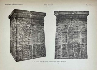 The island of Meroë & Meroitic inscriptions. Part I: Sôba to Dangêl. Meroïtic inscriptions.