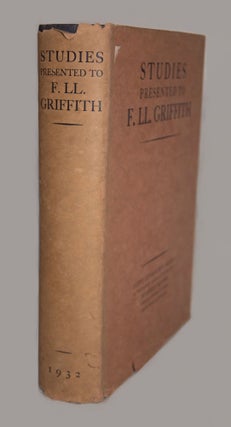 Studies presented to F.L. Griffith[newline]M0727a-02.jpg