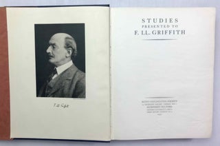 Studies presented to F.L. Griffith[newline]M0727e-03.jpeg