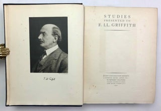 Studies presented to F.L. Griffith