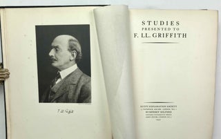 Studies presented to F.L. Griffith