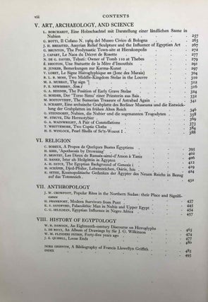 Studies presented to F.L. Griffith