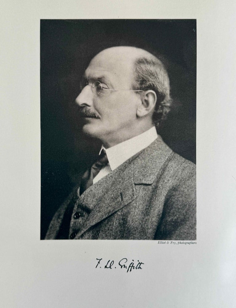 Item #M0727i Studies presented to F.L. Griffith. GRIFFITH Francis Llewellyn T., in honorem.[newline]M0727i-00.jpeg