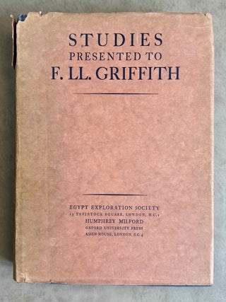Studies presented to F.L. Griffith[newline]M0727i-01.jpeg