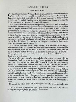 Studies presented to F.L. Griffith[newline]M0727i-03.jpeg