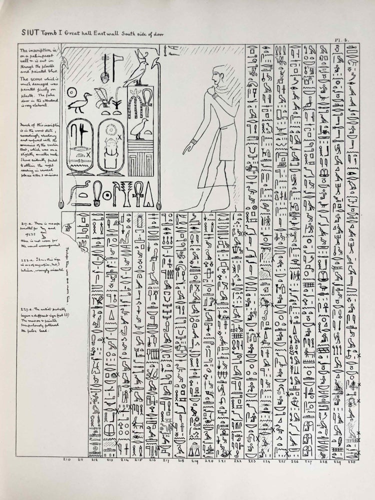 Item #M0729b The inscriptions of Siût and Dêr Rîfeh. GRIFFITH Francis Llewellyn T.[newline]M0729b-00.jpeg
