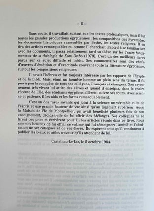 Mélanges A. Gutbub