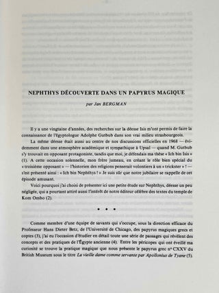 Mélanges A. Gutbub