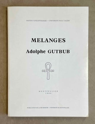 Item #M0738c Mélanges A. Gutbub. GUTBUB Adolphe[newline]M0738c-00.jpeg