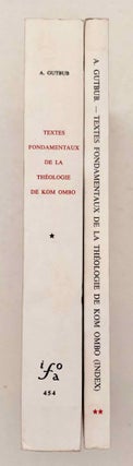 Textes fondamentaux de la théologie de Kom Ombo. Tome I & II (complete set)[newline]M0739d-01.jpeg
