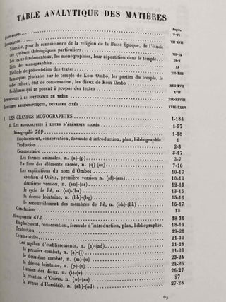 Textes fondamentaux de la théologie de Kom Ombo. Tome I & II (complete set)[newline]M0739d-11.jpeg