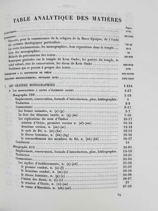 Textes fondamentaux de la th&eacute;ologie de Kom Ombo. Tome I & II (complete set)[newline]M0739h-08.jpeg