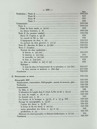 Textes fondamentaux de la th&eacute;ologie de Kom Ombo. Tome I & II (complete set)[newline]M0739h-11.jpeg