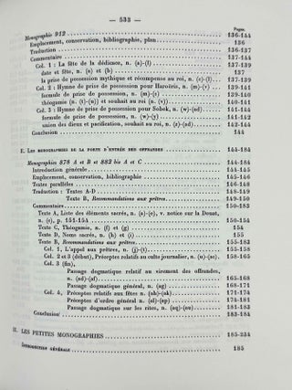 Textes fondamentaux de la th&eacute;ologie de Kom Ombo. Tome I & II (complete set)[newline]M0739h-12.jpeg