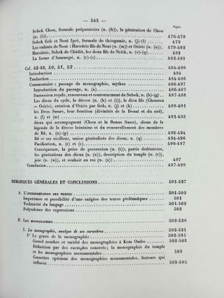 Textes fondamentaux de la th&eacute;ologie de Kom Ombo. Tome I & II (complete set)[newline]M0739h-24.jpeg