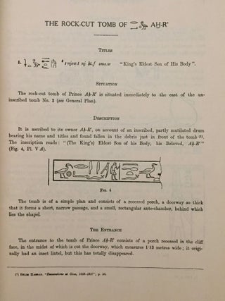 Excavations at Giza. Vol. IX (1937-1938). The mastabas of the eighth season and their description[newline]M0762a-05.jpg