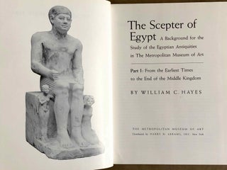 The scepter of Egypt. Vol. I: From the Earliest Times to the End of the Middle Kingdom. Vol. II: The Hyksos Period and the New Kingdom (1675–1080 B.C.) (complete set)[newline]M0771-02.jpeg