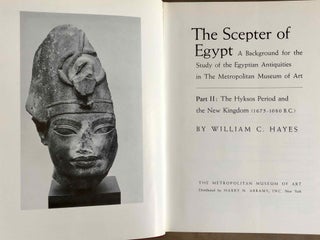 The scepter of Egypt. Vol. I: From the Earliest Times to the End of the Middle Kingdom. Vol. II: The Hyksos Period and the New Kingdom (1675–1080 B.C.) (complete set)[newline]M0771-10.jpeg