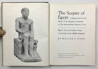 The scepter of Egypt. Vol. I: From the Earliest Times to the End of the Middle Kingdom. Vol. II: The Hyksos Period and the New Kingdom (1675–1080 B.C.) (complete set)[newline]M0771d-03.jpeg