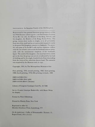 The scepter of Egypt. Vol. I: From the Earliest Times to the End of the Middle Kingdom. Vol. II: The Hyksos Period and the New Kingdom (1675&ndash;1080 B.C.) (complete set)[newline]M0771e-03.jpeg