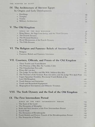 The scepter of Egypt. Vol. I: From the Earliest Times to the End of the Middle Kingdom. Vol. II: The Hyksos Period and the New Kingdom (1675&ndash;1080 B.C.) (complete set)[newline]M0771e-07.jpeg