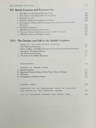 The scepter of Egypt. Vol. I: From the Earliest Times to the End of the Middle Kingdom. Vol. II: The Hyksos Period and the New Kingdom (1675&ndash;1080 B.C.) (complete set)[newline]M0771e-09.jpeg