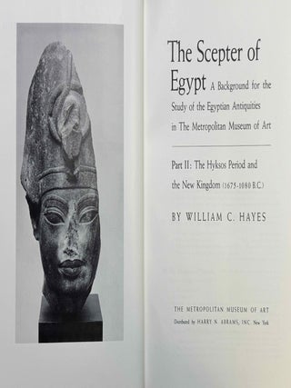 The scepter of Egypt. Vol. I: From the Earliest Times to the End of the Middle Kingdom. Vol. II: The Hyksos Period and the New Kingdom (1675&ndash;1080 B.C.) (complete set)[newline]M0771e-14.jpeg