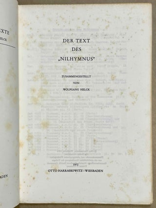 Der Text des Nilhymnus[newline]M0775a-01.jpeg