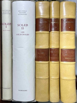 Item #M0781c Soleb. Tome I: 1813-1963. Tome II: Les n&eacute;cropoles. Tome III: Le temple,...[newline]M0781c-00.jpeg