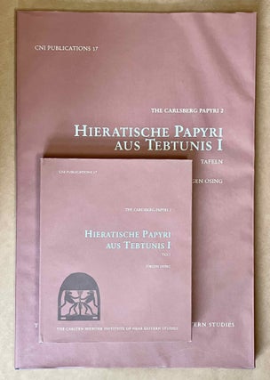Item #M0783 Hieratische Papyri aus Tebtunis, I (The Carlsberg Papyri, vol. 2) (2 volumes,...[newline]M0783-00.jpeg