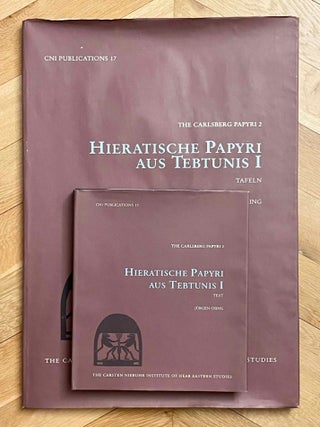 Item #M0783h Hieratische Papyri aus Tebtunis, I (The Carlsberg Papyri, vol. 2) (2 volumes,...[newline]M0783h-00.jpeg