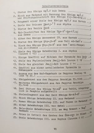 Historisch-biographische Texte des 2. Z.Z. und neue Texte der 18. Dynastie + Nachträge (complete set)[newline]M0784-02.jpg