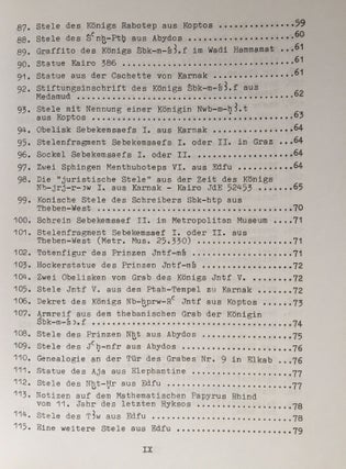 Historisch-biographische Texte des 2. Z.Z. und neue Texte der 18. Dynastie + Nachträge (complete set)[newline]M0784-05.jpg