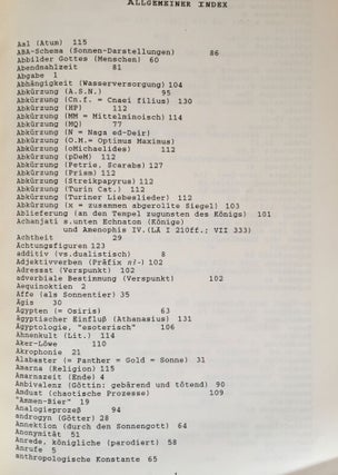 Lexikon der Ägyptologie. Band I to VII, complete 7 volumes + Bemerkungen und Korrekturen zum Lexikon der Ägyptologie (&) Index (2 vols)[newline]M0785b-30.jpg