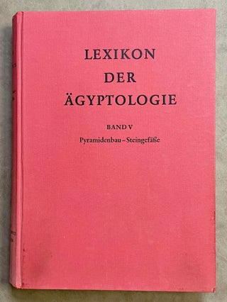 Lexikon der Ägyptologie. Band I to VI (complete, but without the volume VII of Indices and Maps)[newline]M0785e-14.jpeg