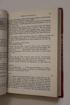 Urkunden (IV) der 18. Dynastie. Historisch-biographische Urkunden. Band V, Hefte 17-22 (Complete set)[newline]M0794-13.jpg