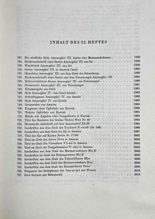 Urkunden (IV) der 18. Dynastie. Historisch-biographische Urkunden. Hefte 17-19 + 20-21 + 22 (complete set)[newline]M0794d-23.jpeg