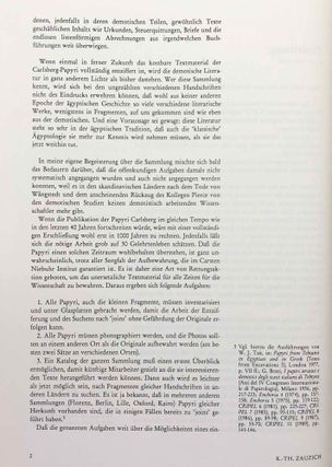 Demotic Texts from the Collection (The Carlsberg Papyri, vol. 1)
