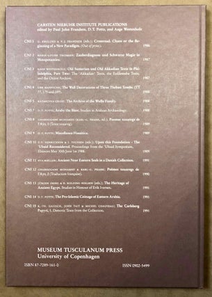 Demotic Texts from the Collection (The Carlsberg Papyri, vol. 1)
