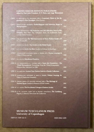 Demotic Texts from the Collection (The Carlsberg Papyri, vol. 1)